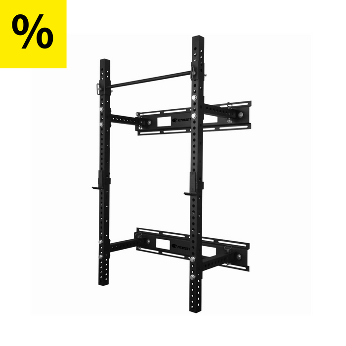 Rack per squat da parete pieghevole