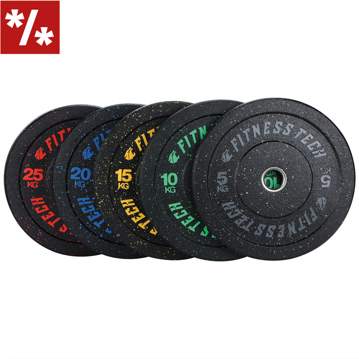 SET DA 150KG DI DISCHI PARAURTI HEAVY DUTY HI TEMP FLECK DA 5KG A 25KG