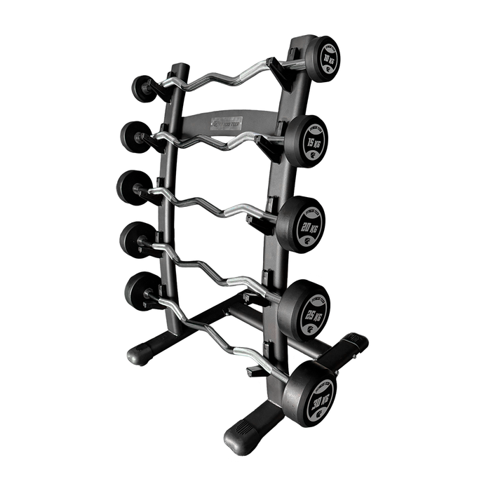 Set di Barre Montate Curve con Rack | Da 10 a 30 kg